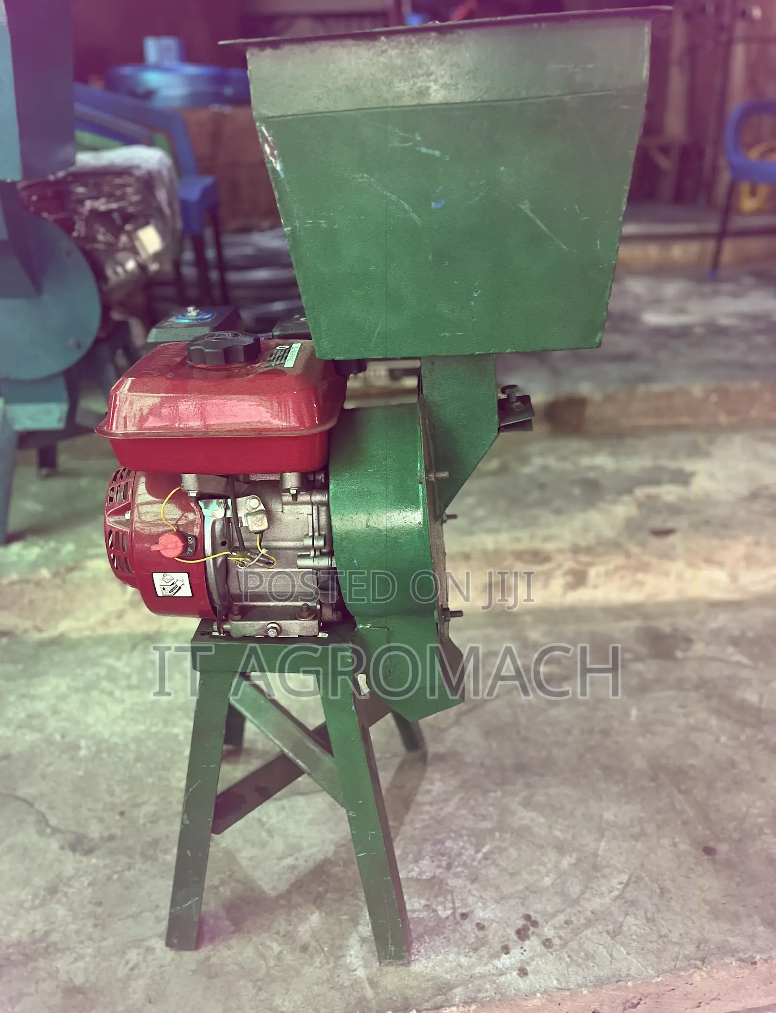 Small Hammer Mill With Petrol Engine