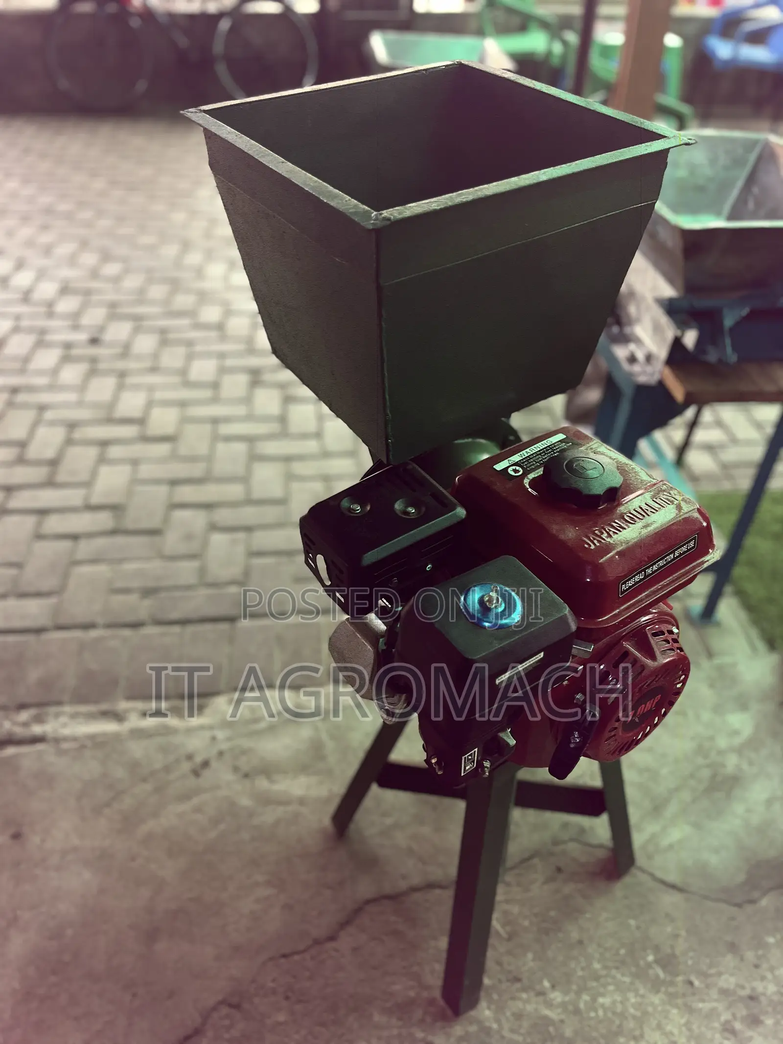 Small Hammer Mill With Petrol Engine
