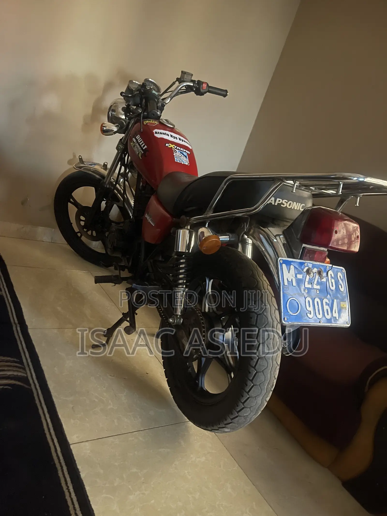 Haojue HJ125-8K 2022 Red