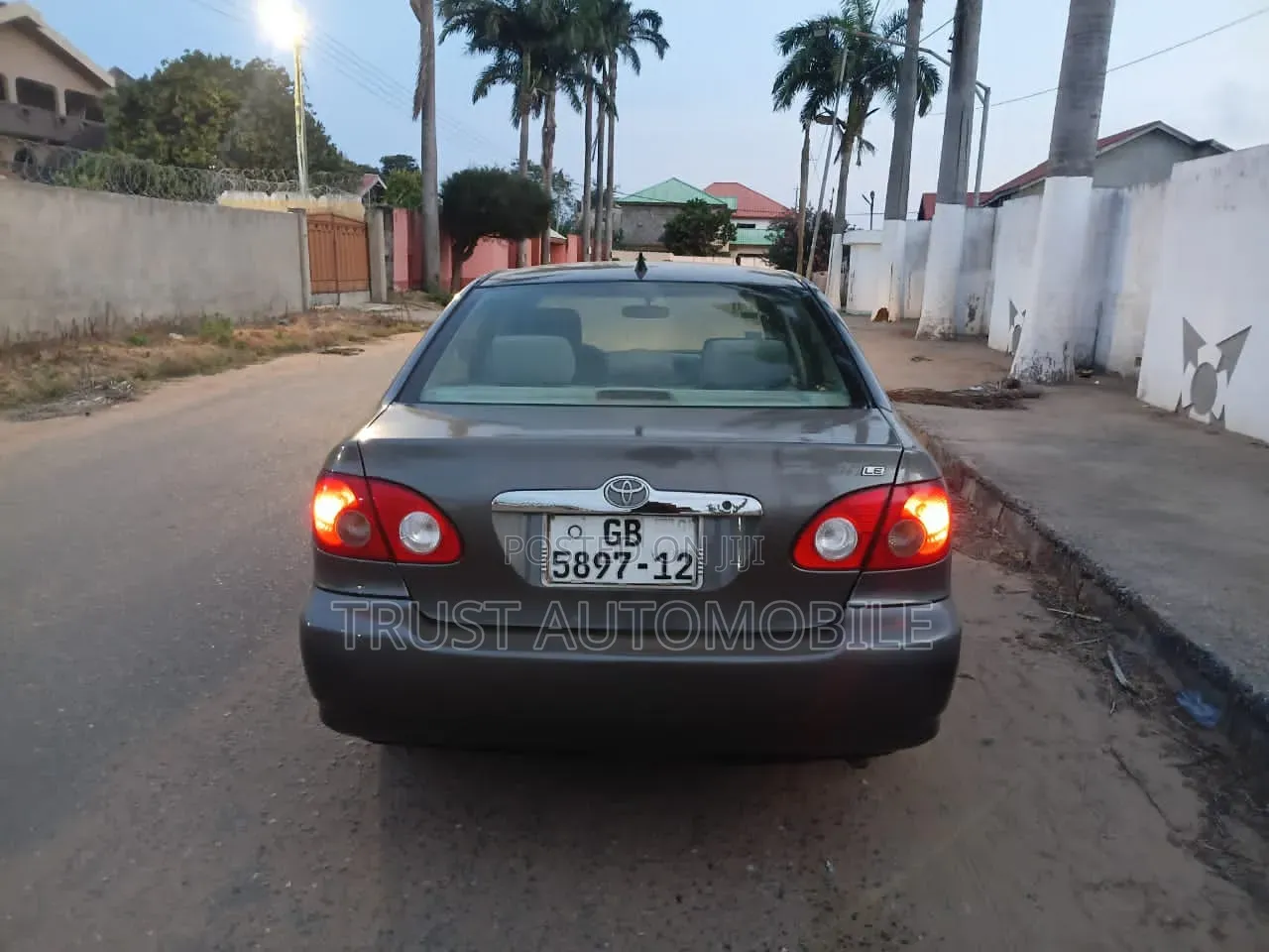 Toyota Corolla 2008 Gray