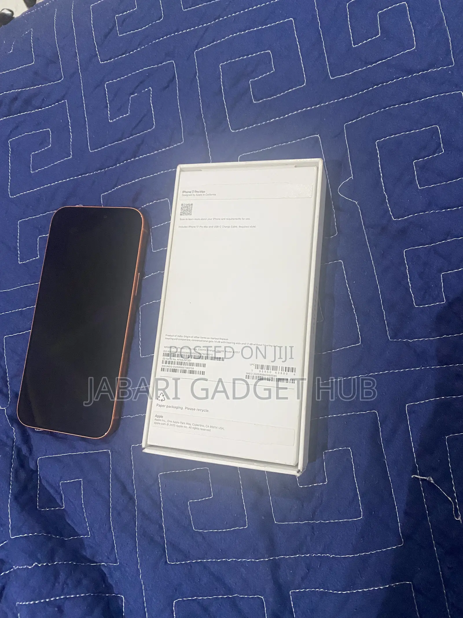Apple iPhone 17 Pro Max 256 GB Orange