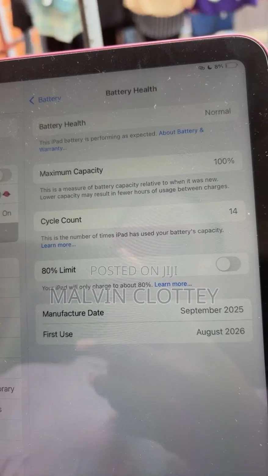 Apple iPad Wi-Fi 128 GB Pink