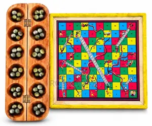 Ludo and Oware Game Combo