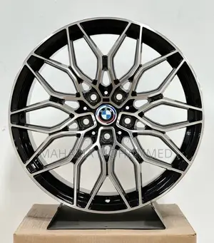 BMW Rim 19 Black and Silver