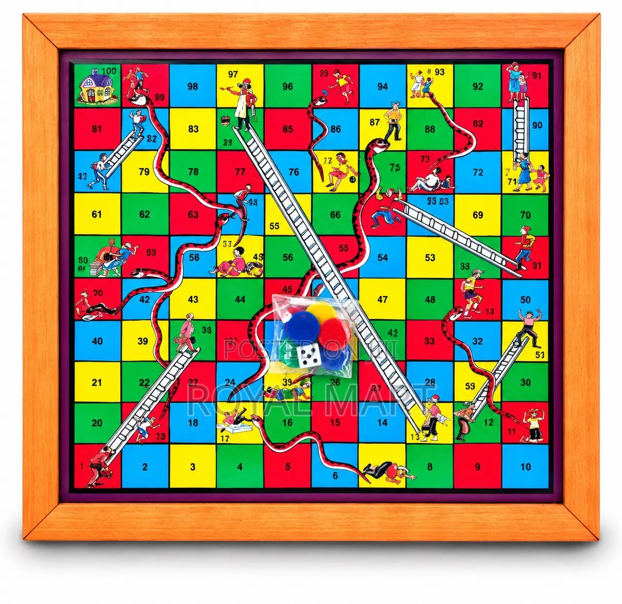 Ludo With Snake and Larder Big Size
