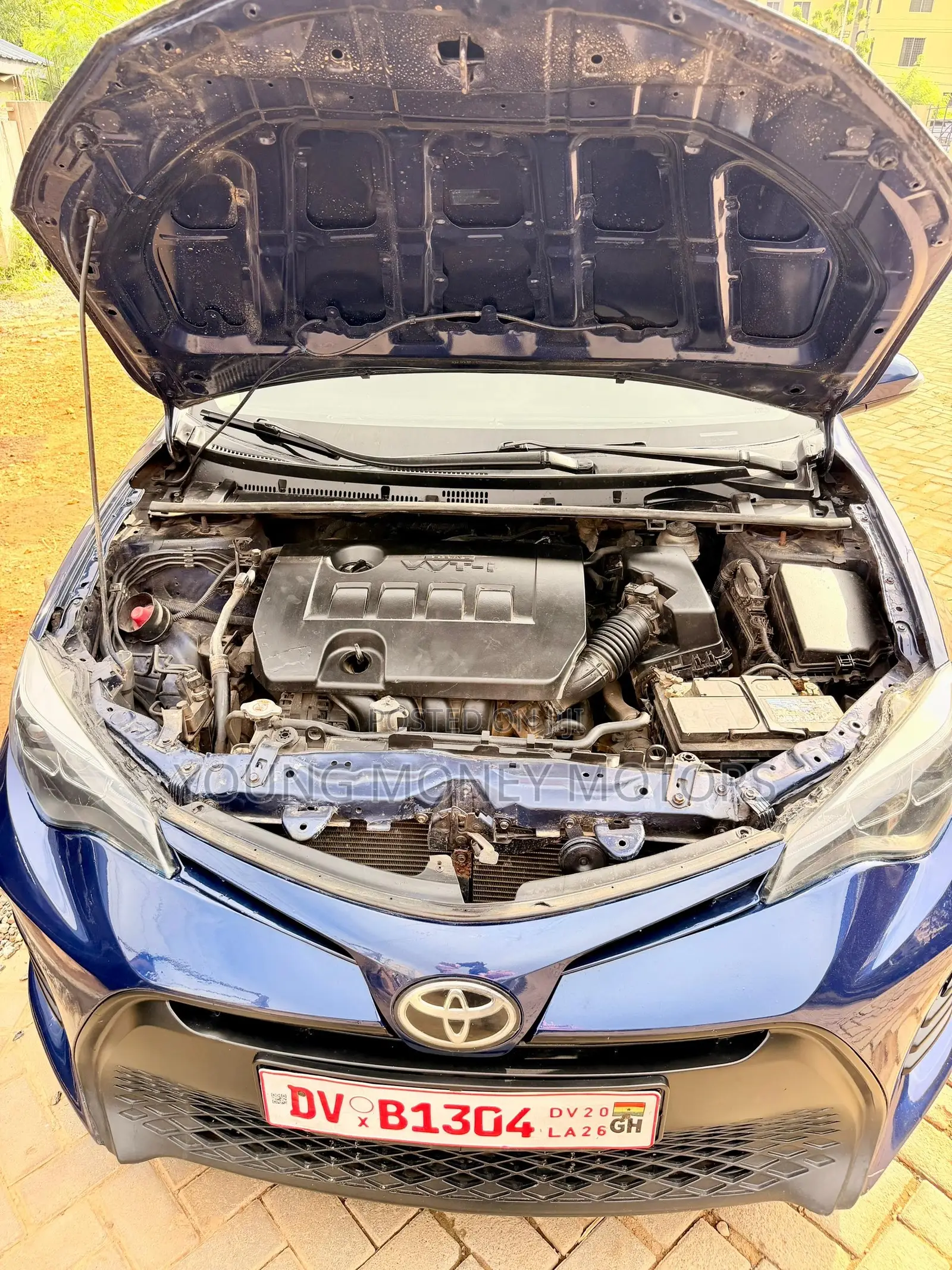 Toyota Corolla L 4dr Sedan (1.8L 4cyl CVT) 2017 Blue