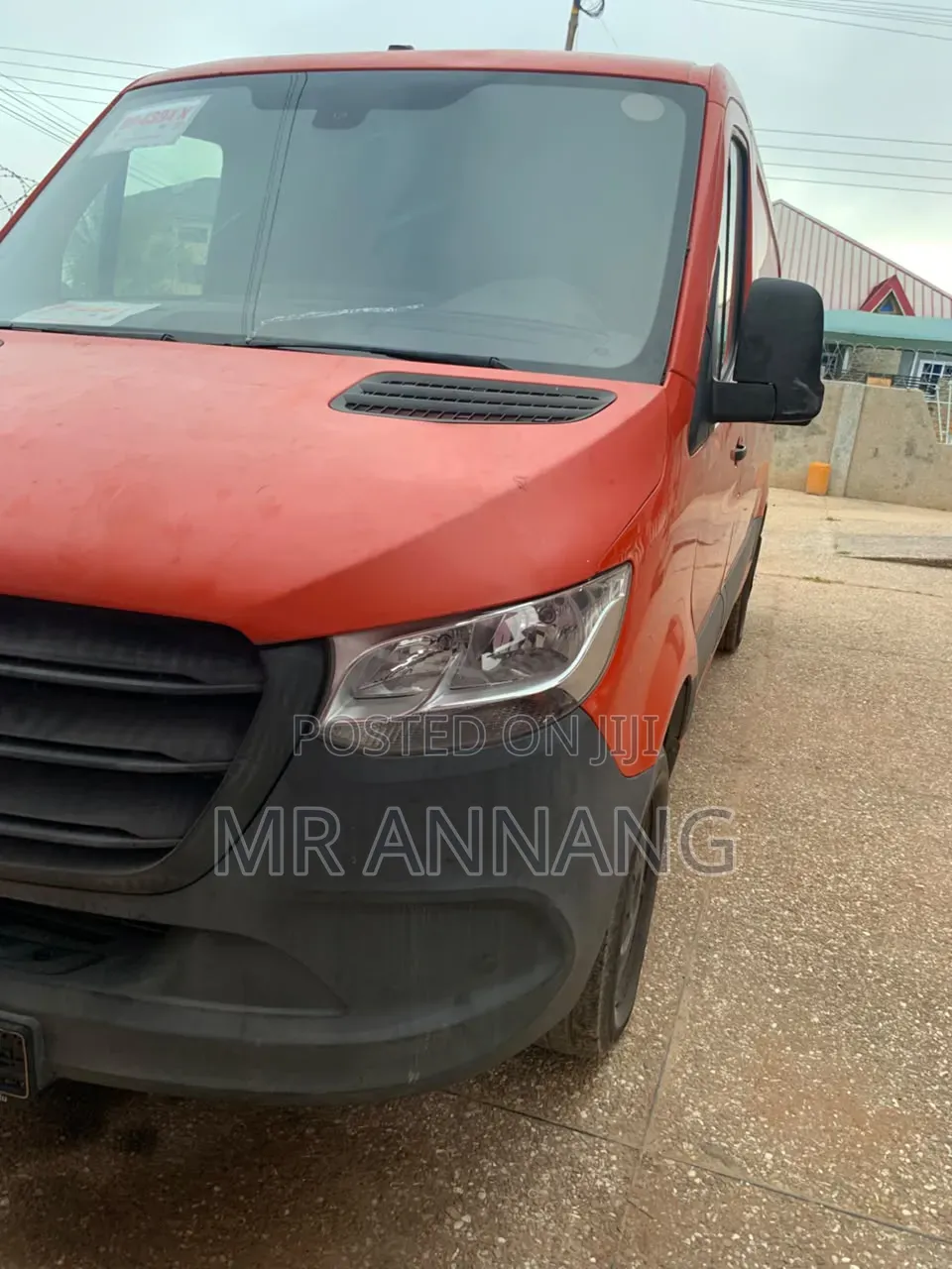 Mercedes-Benz eSprinter 2500 170" WB Cargo Van w/High Roof 2024 Red