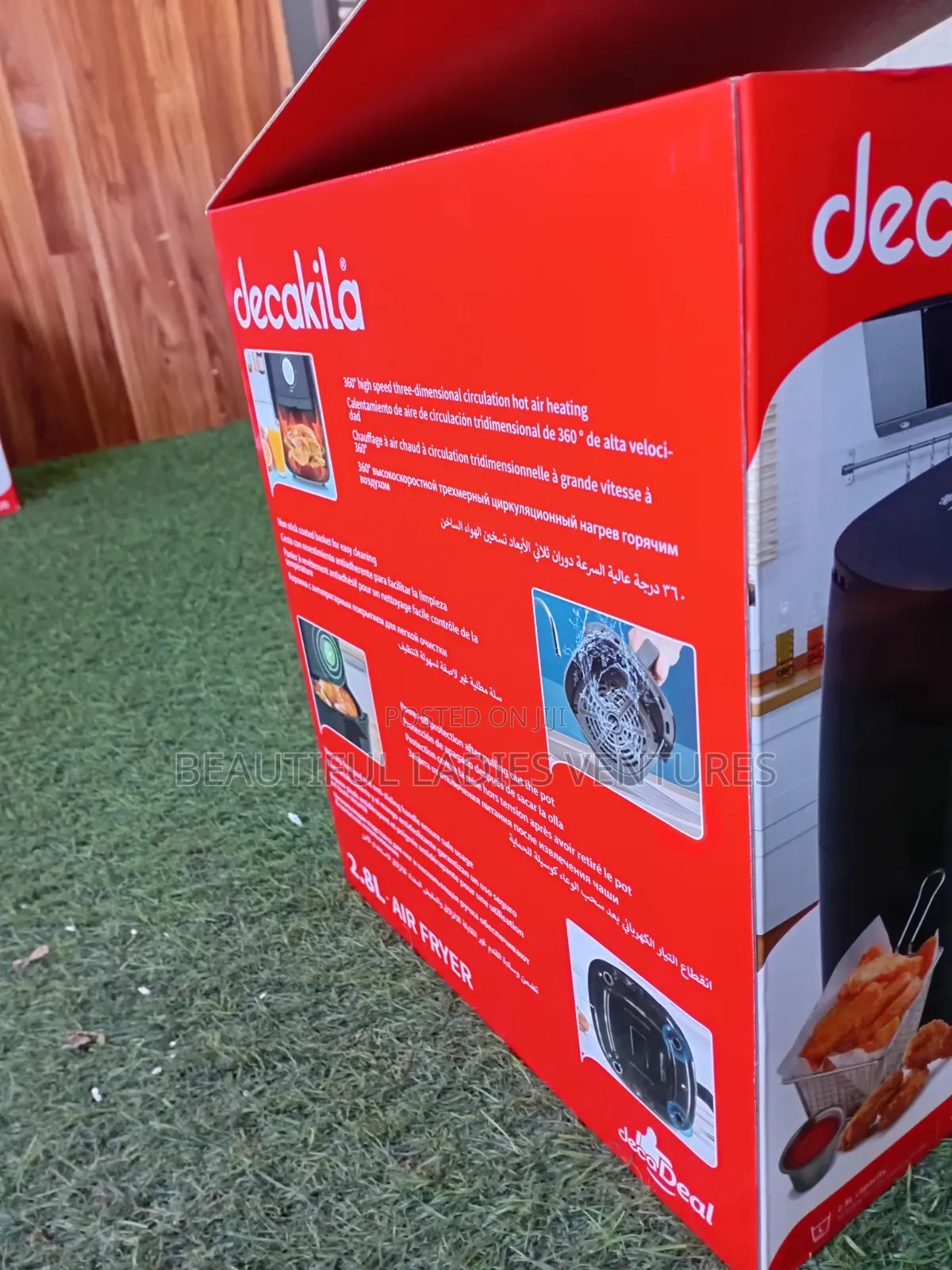 Decakila 2.8L Air Fryer for Homes
