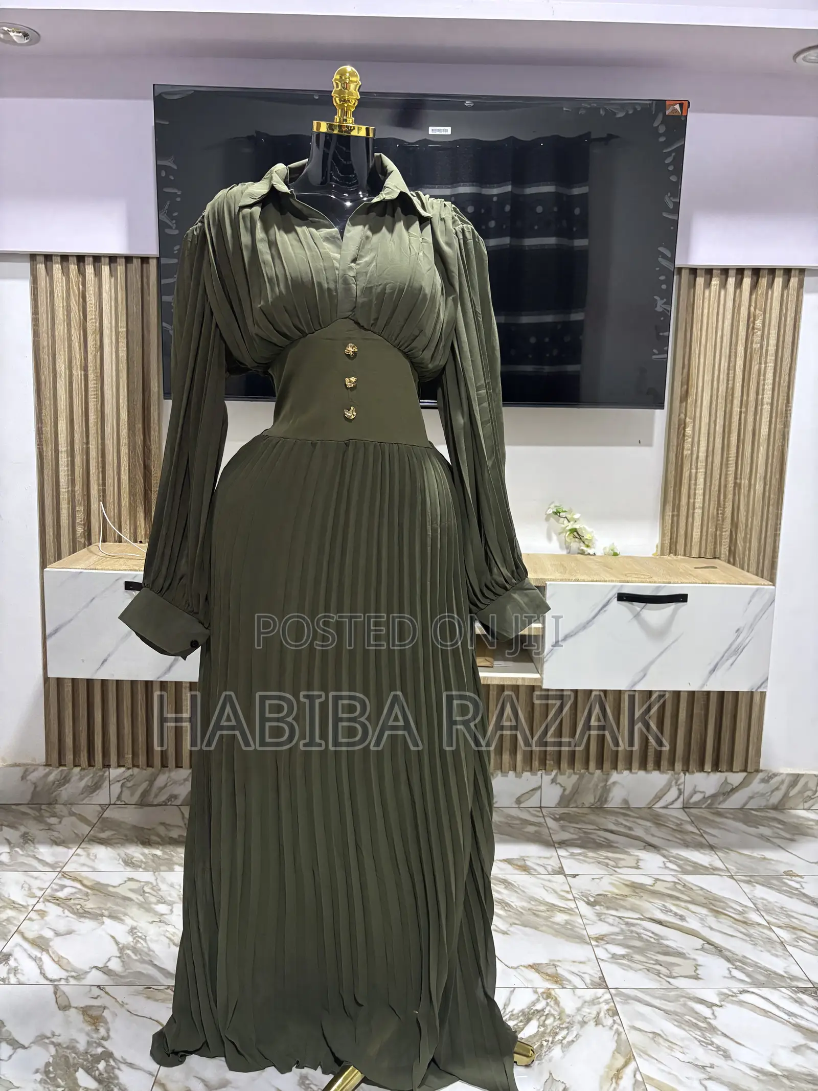 Pleated Dress
