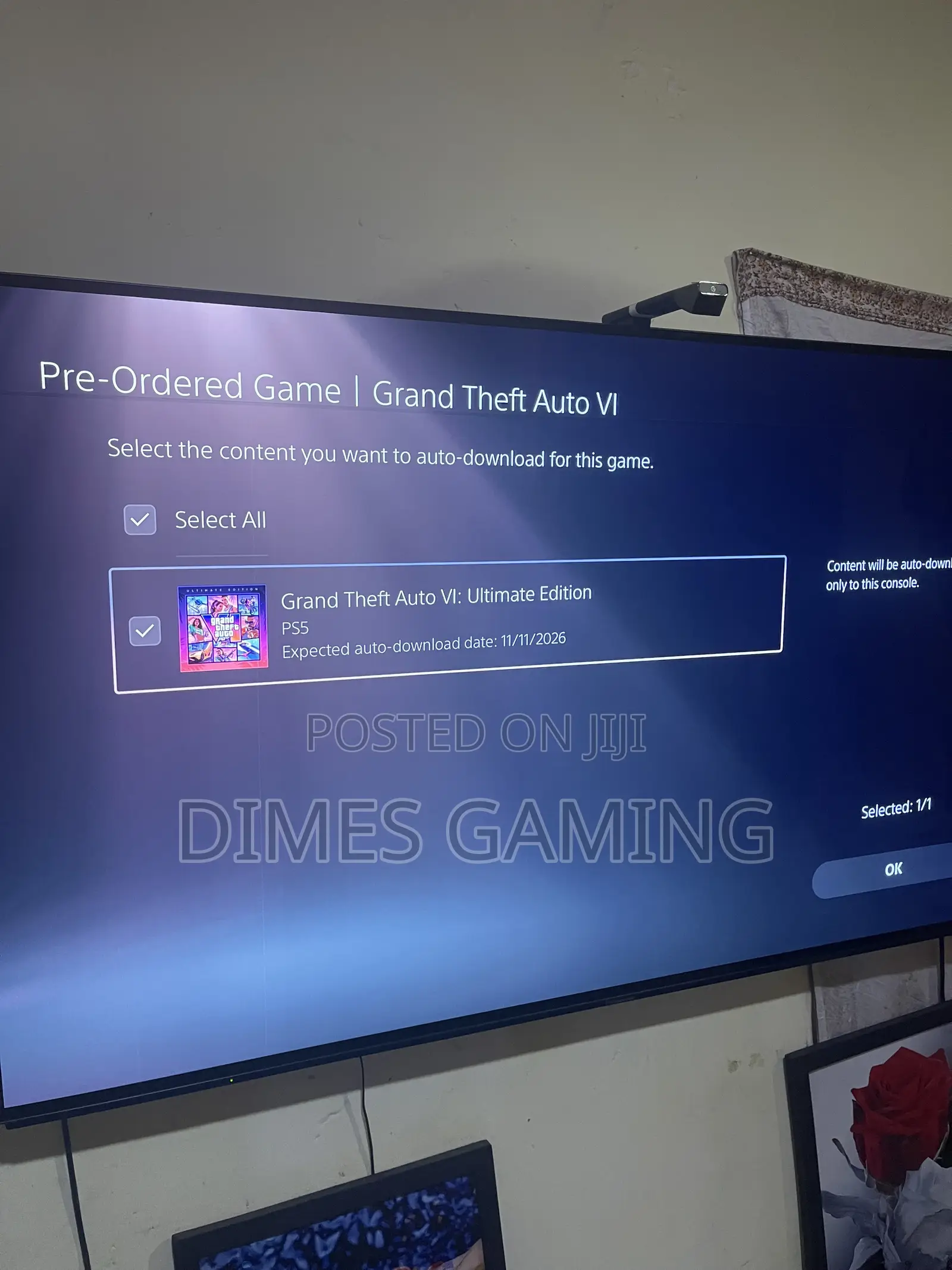 GTA 6 Ultimate Edition Pre-Order (PS5)