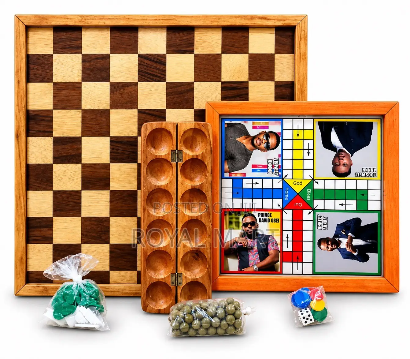 Dami, Oware and Ludo Game