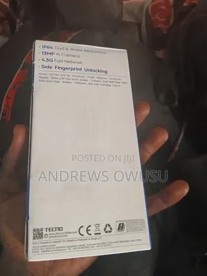 New Tecno Pop 20 64 GB Gray