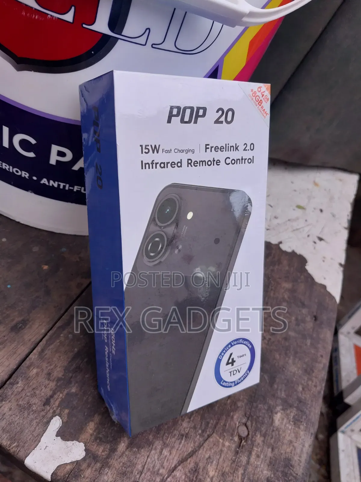 New Tecno Pop 20 64 GB Blue