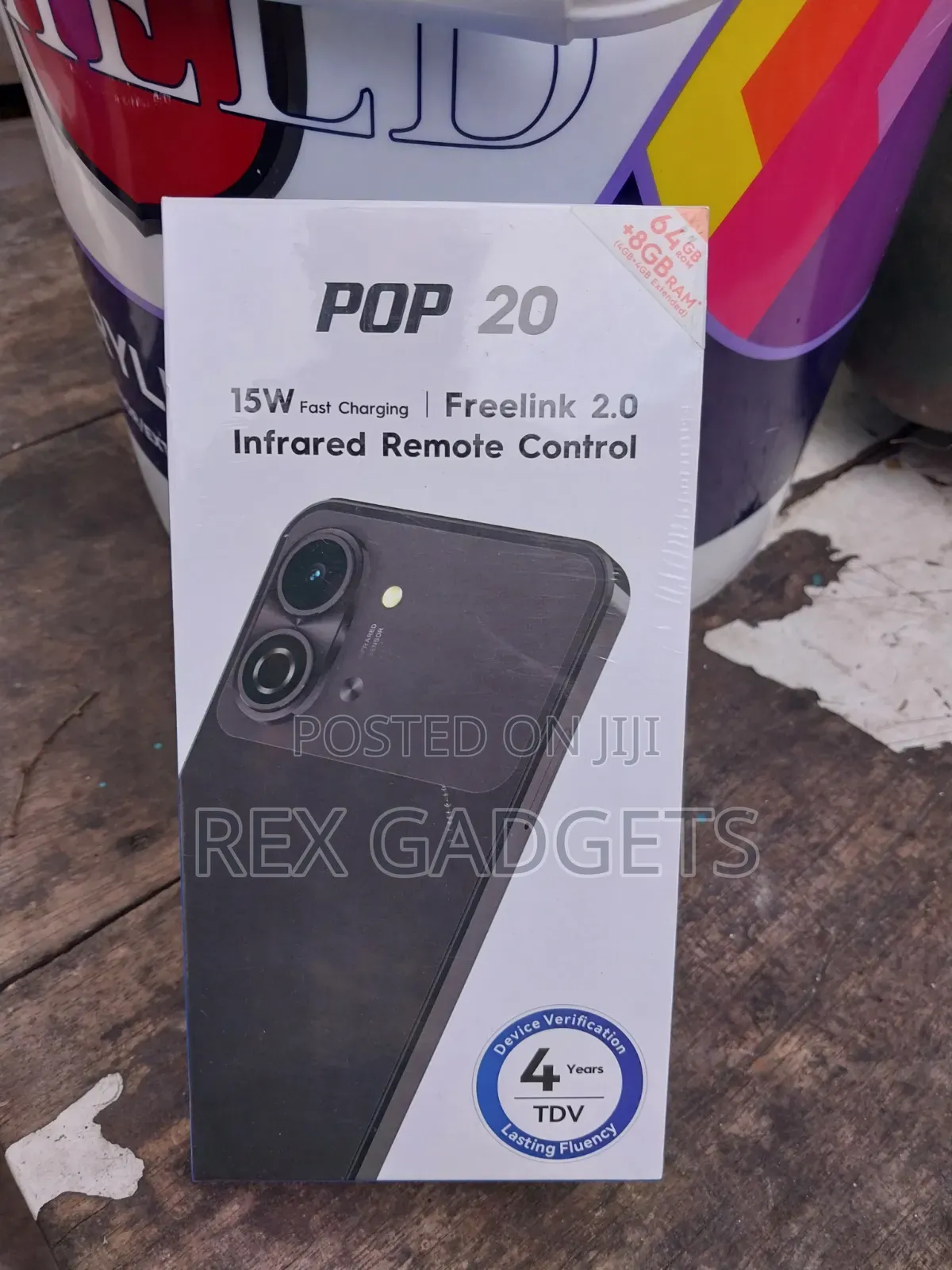 New Tecno Pop 20 64 GB Blue
