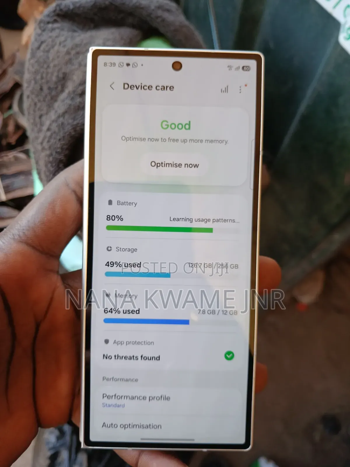 Samsung Galaxy Z Fold6 256 GB White