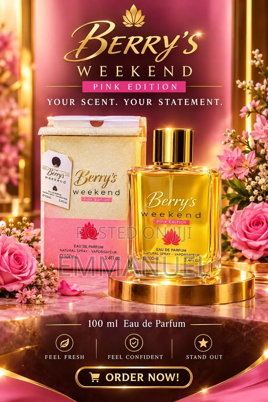 Berry’s Quality Spray for Men’s