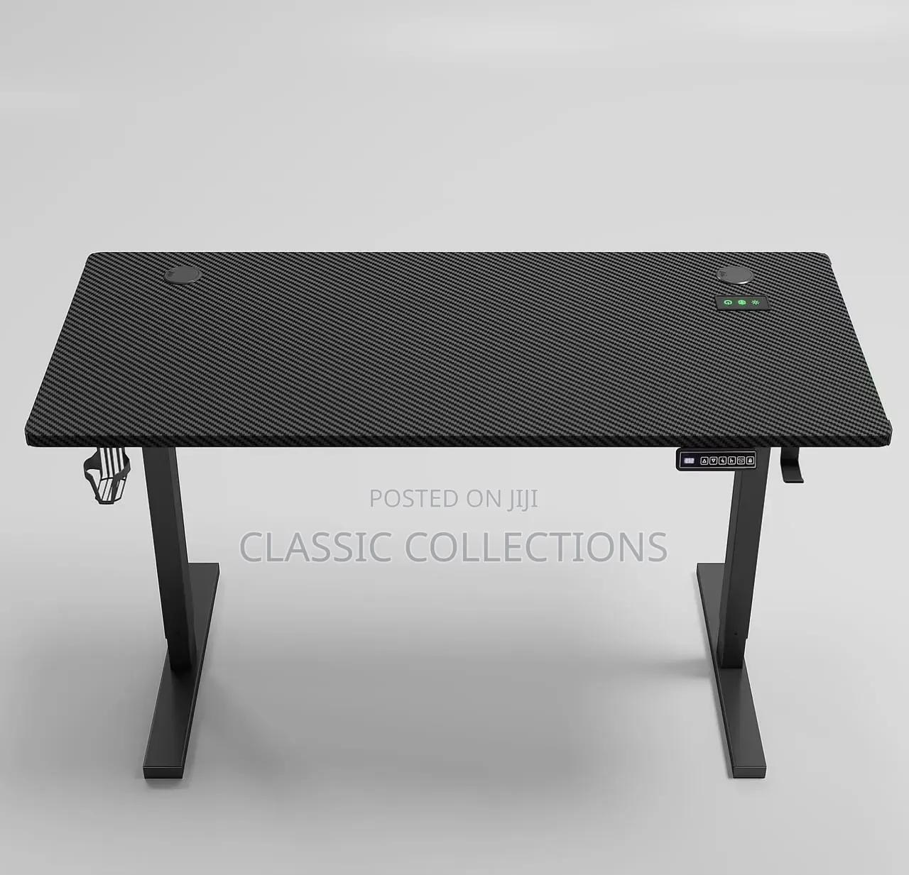 Ergonomic Racing Chair With 1.4m Carbon-Fiber Texture Gaming Desk