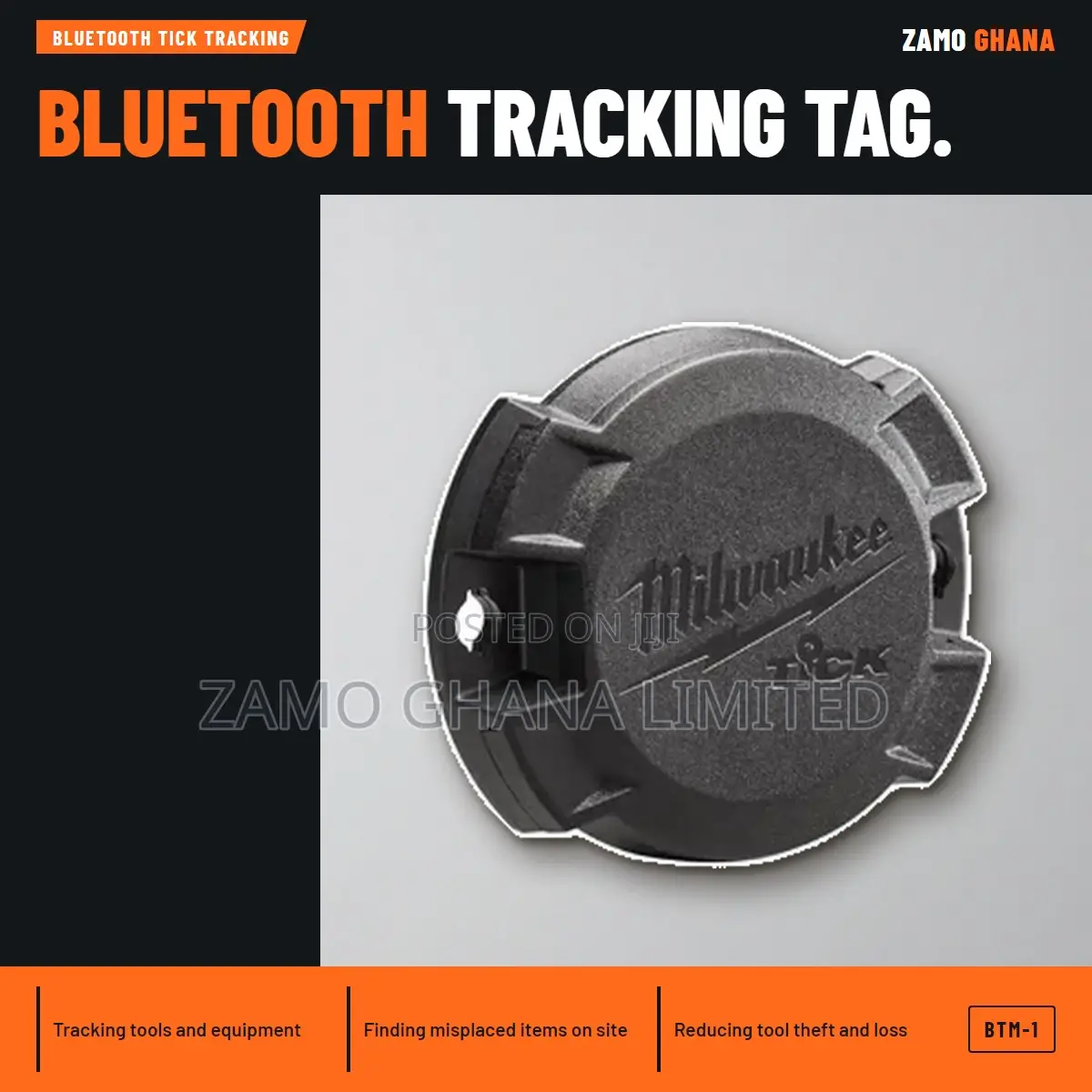 Bluetooth Tick Tracking - BTM-1