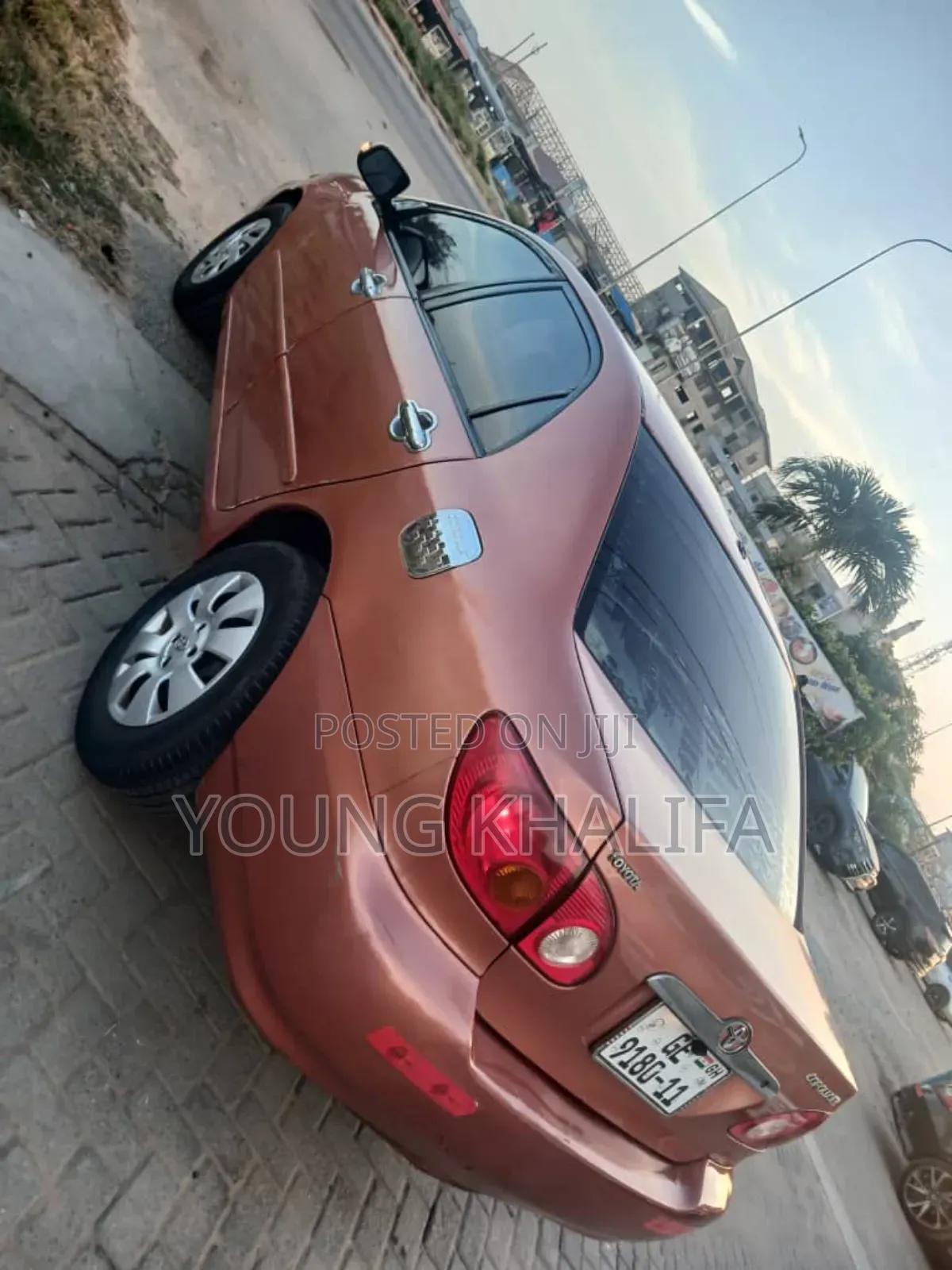 Toyota Corolla 2007 Brown