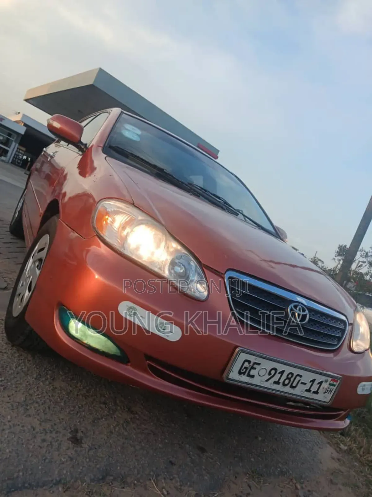 Toyota Corolla 2007 Brown