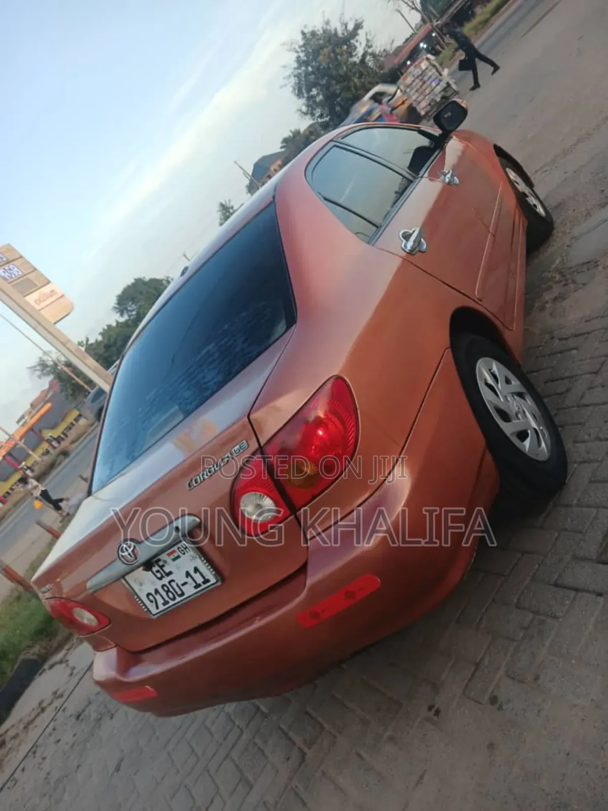 Toyota Corolla 2007 Brown