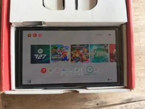 Jailbroken Switch OLED With 10 Games