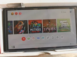 Jailbroken Switch OLED With 10 Games