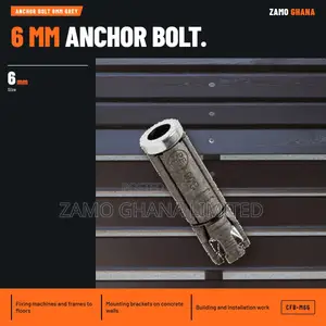 Anchor Bolt 6mm Grey - CFB-M6g