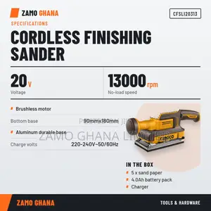 Cordless Finishing Sander - Cfsli20313