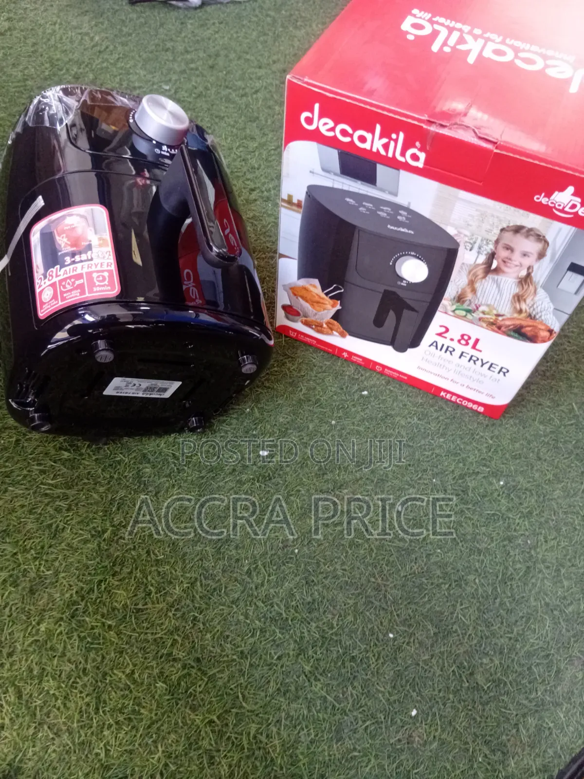 Decakila KEEC096B 2.8L Air Fryer – Home Cooking Essential Air Fryer
