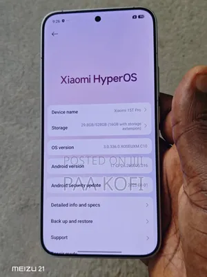 Xiaomi 15T Pro 512 GB Gold