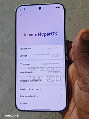 Xiaomi 15T Pro 512 GB Gold