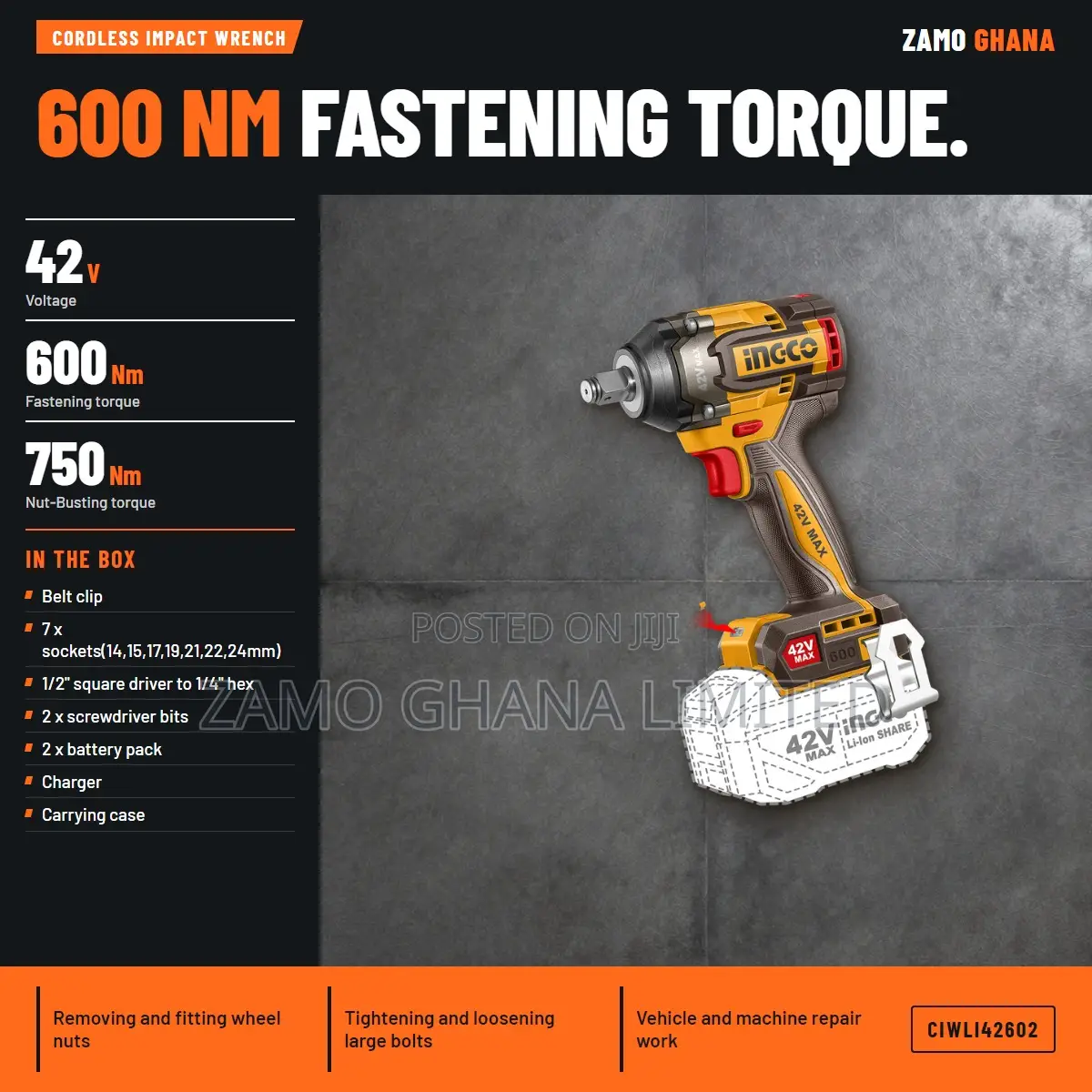 Cordless Impact - Ciwli42602