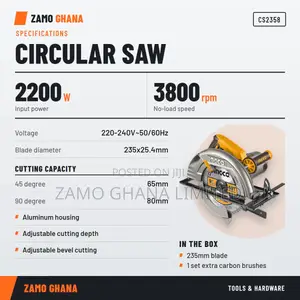 Circular Saw 2200w - Cs2358