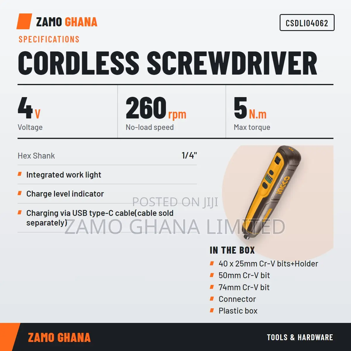 Cordless - Csdli04062