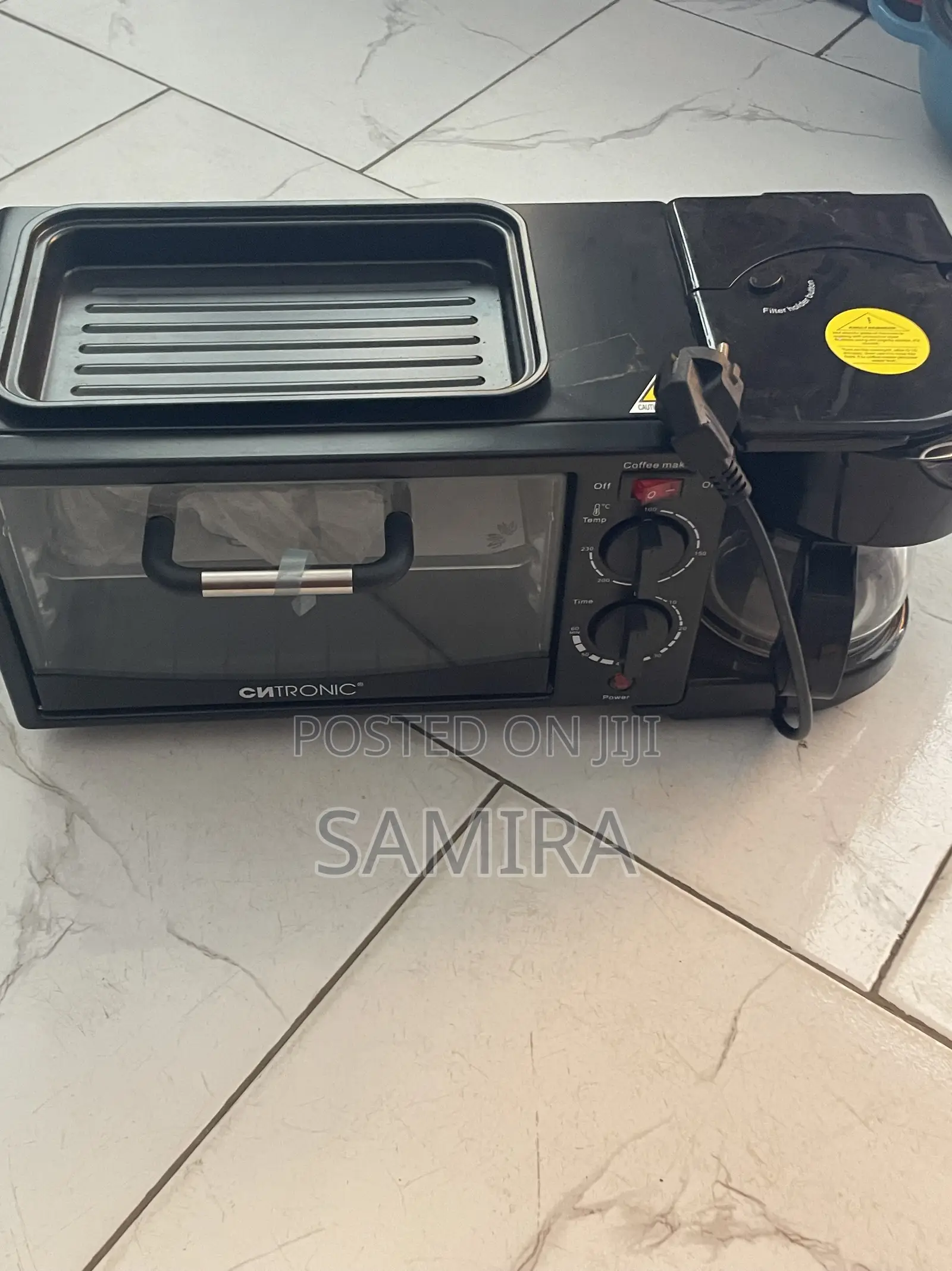 Citronic 3-in-1 Mini Oven, Grill & Coffee Maker