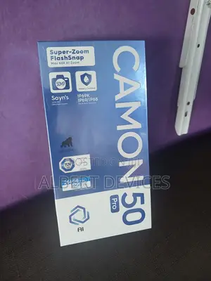 New Tecno Camon 40 Pro 5G 256 GB Black