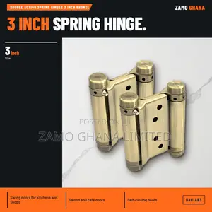 Double Action Spring Hinges 3 Inch Bronze - Dah-Ab3