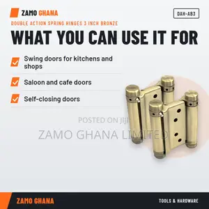Double Action Spring Hinges 3 Inch Bronze - Dah-Ab3