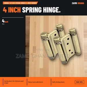 Double Action Spring Hinges 4 Inch Bronze - Dah-Ab4