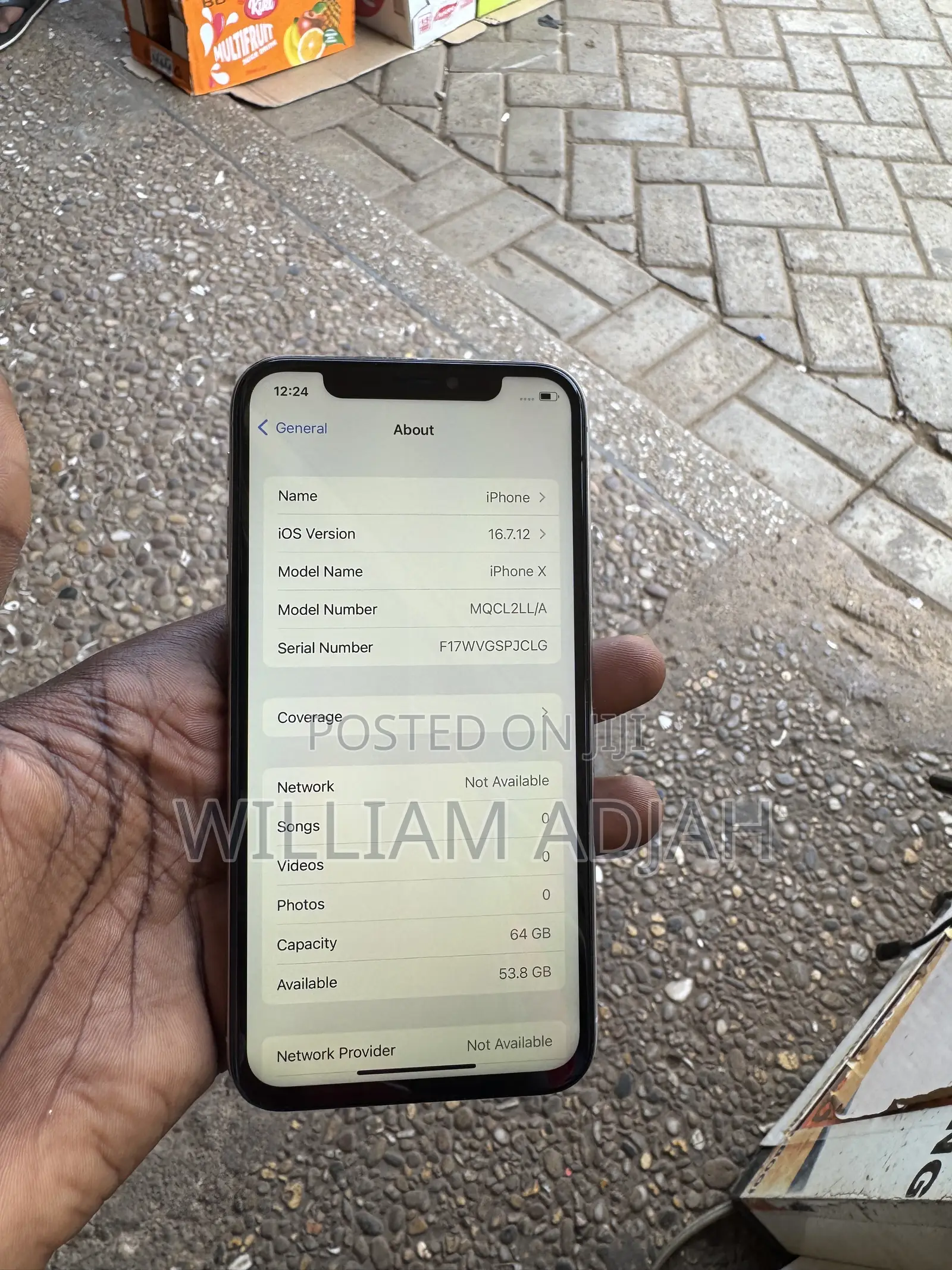 Apple iPhone X 64 GB White