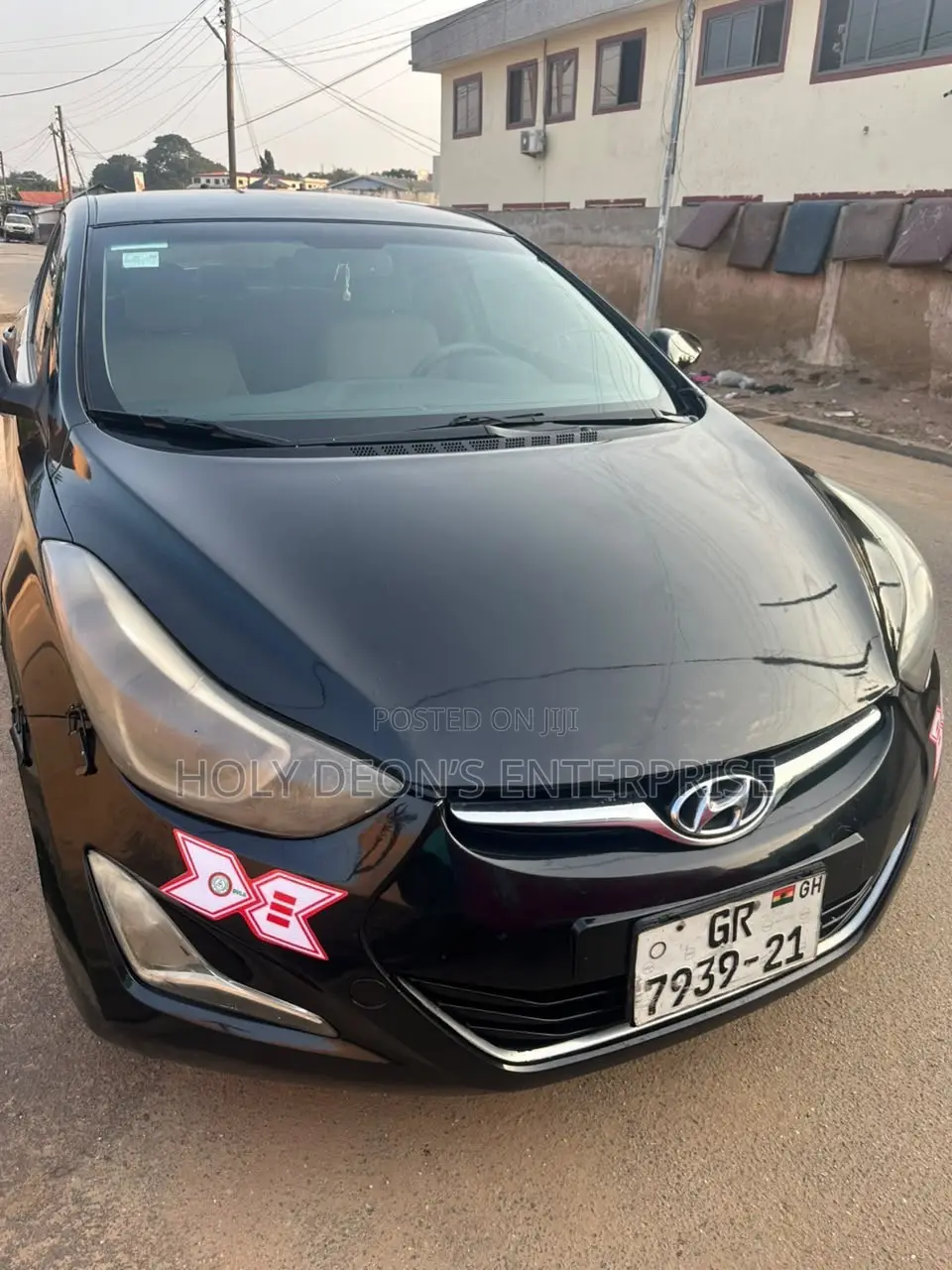 Hyundai Elantra Limited 4dr Sedan (1.8L 4cyl 6A) 2015 Black