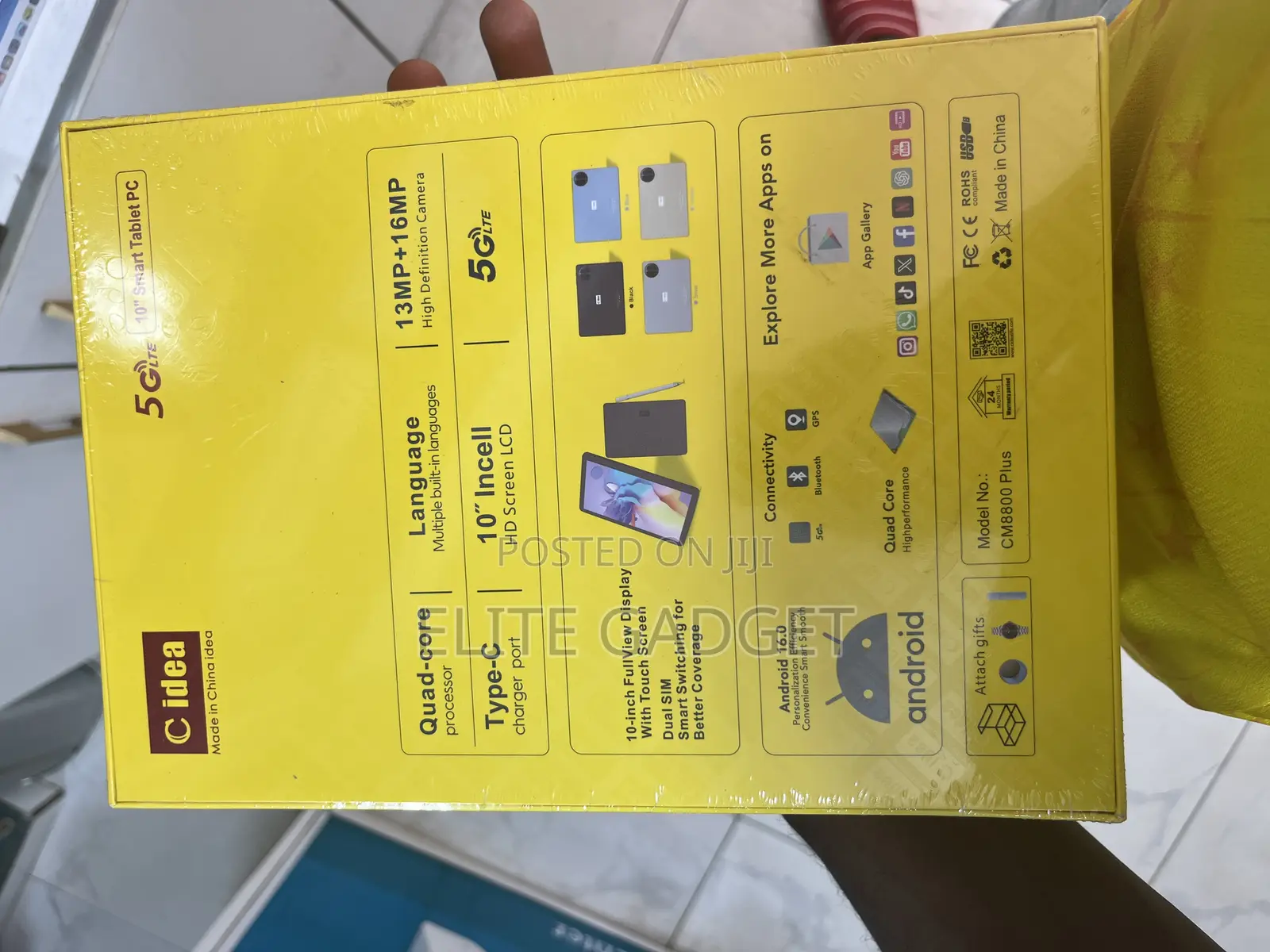 New C idea CM8500 Plus 1 TB Gray