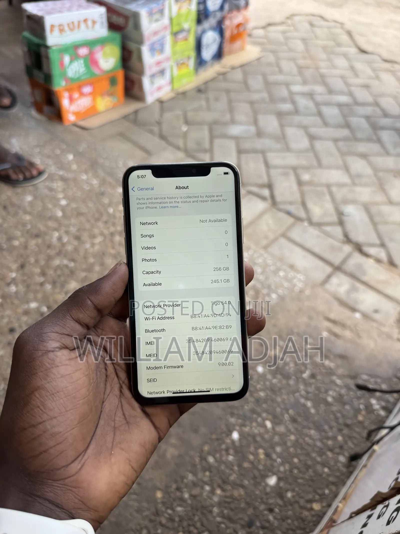 Apple iPhone X 256 GB White