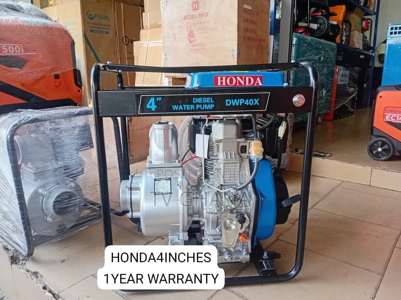 Honda 4-Inch Diesel Water Pump – Powerful Performance, Superior4inches