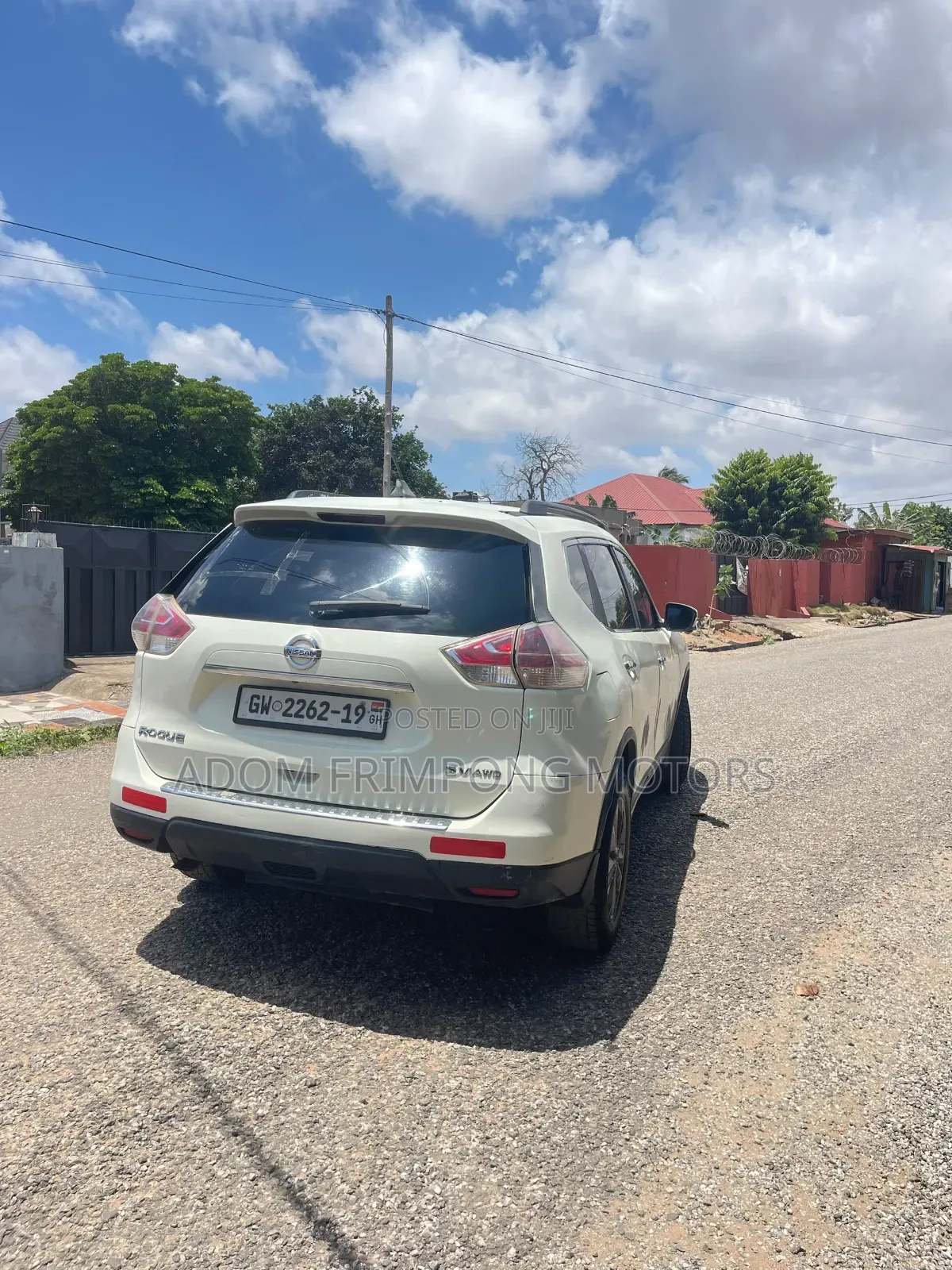 Nissan Rogue 2015 White