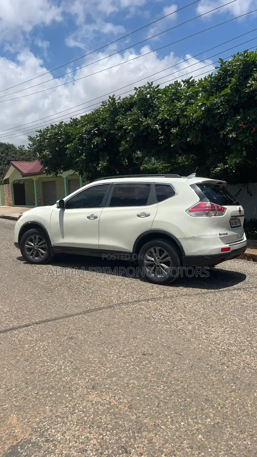 Nissan Rogue 2015 White