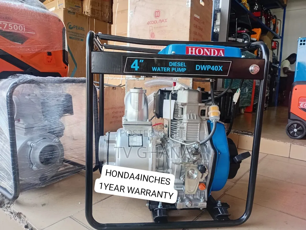 Top-Quality Honda 4-Inch Diesel Water Pump at a Great Price4inches