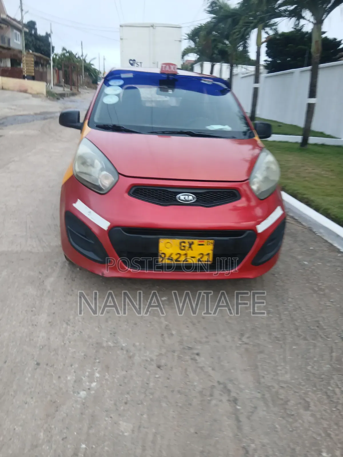 Kia Morning 2012 Red