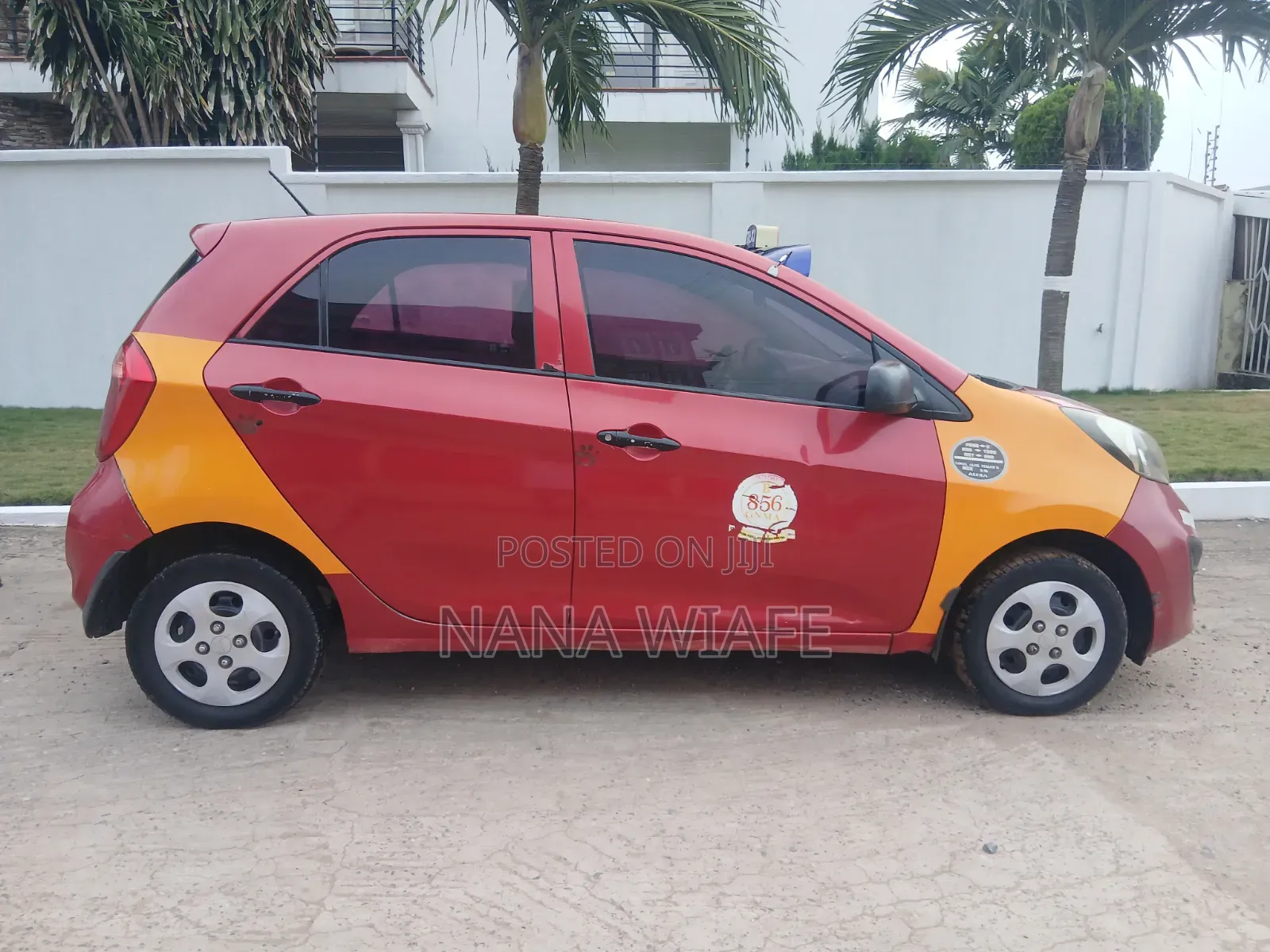 Kia Morning 2012 Red